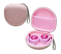 Kids Headphones Case Compatible with JBL Junior JR 320 320BT/iClever BTH12 HS19 BTH22 BTH20 BTH26/ MIDOLA/JoySpark/Candy Bila/Acer/EarFun/IMYB/Tonies/Jlab/Noot Kids Headphones. Pink (Case Only)