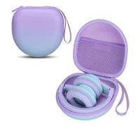 Kids Headphones Case for Candy Bila, iClever, JBL, JoySpark, acer, MIDOLA, EarFun, IMYB, noot Products Kids Headphones, Gradient Purple (Case Only)