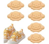Kids Heel Grips, 6pcs Soft and Sticky Shoe Insoles for Shoes Too Big - Small Heel Protectors for Girls and Boys (B 6Pcs)