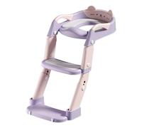Kids Height Adjustable Potty Training Seat with 5 Levels Setting and Ergonomic Foldable Structure 3 Functions Adjustable Potty Training Stool