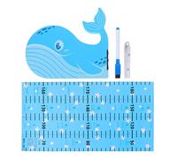Kids Height Measuring Sticker Blue Eva Cartoon Animal