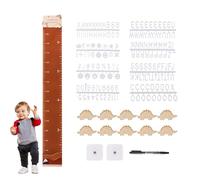 Kids Height Ruler, Cute Height Chart, Colorful Kids Height Chart, Growth Milestones Tracker, Trendy Height Tracking Solution, Made of Sturdy Cloth Height Chart for Hallway, Children's Room