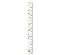 Kids Height Ruler - Growth Wall Chart, Child and t0ddler Friendly Measuring Board | Pine Canvas Design | Track Height Progress for Bedroom Nursery Playroom | Educational Home Decor Gift