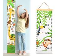 Kids Height Wall Chart,1 Pcs Childrens Height Chart,Baby Height Growth Chart,Durable Canvas Height Chart for Kids,Childrens Height Wall Chart for Wall Hanging,Kids Measure Wall Chart for Bedroom