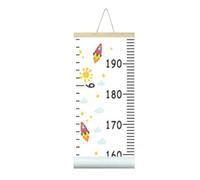 Kids Height Wall Chart | Height Measurement for Wall | Removable Ruler Decor for Children Room Nursery Playroom Girls Bedroom Bathroom