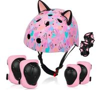 Kids Helmet for 8-14 years old, Toddler Bike Helmets Kids Helmet Pads Set Multi-Sports Helmet Protection Gear for Cycling Skateboard Scooter
