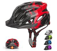 Kids Helmet, RaMokey Kids Bike Helmet With Light, Boys Girls Bike Helmet Age 3-14, Adjustable Child Helmet (50-59CM) for Bicycle Scooter Skating Cycle