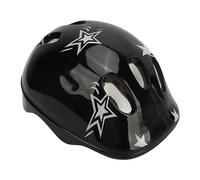 Kids Helmet with Adjustable Strap, Shock Absorbing Foam Liner for Comfort, for Cycling and Skateboarding for Children Aged 5-14 (Black)