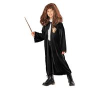 Rubies Official Harry Potter Hermione Granger Gryffindor Costume Set, with Robe, Wig and Wand, One Size Approx Age 4-8 Years, Black Halloween