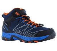Kids Hi-Tec Walking Boots Blackout Mid Hiking Boys Girls Cushioned Outdoor Boot
