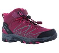 Kids Hi-Tec Walking Boots Blackout Mid Hiking Boys Girls Cushioned Outdoor Boot