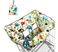 Kids High Chair Cover | Childre Stroller Seat Protector - Portable Grocery Cart Cover | for Restaurant Travel Home Dining Room Public Living Room Bedroom