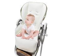 Kids High Chair Cover - PU Leather Seat Protector, Spill Proof Crumbs Guard Dining Chair Cover, Waterproof Easy Clean Mat | Home Travel Restaurant Kitchen Feeding Accessory