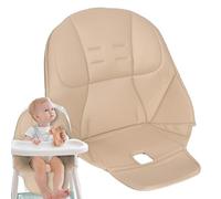 Kids High Chair Pad - Cushioned Baby Seat Cover, Waterproof PU | High-Density Foam Liner for Mealtime Protection Stain Resistant Removable Padding Suitable Highchairs in Kitchens Dining