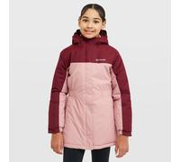 Columbia Youth Girls Hikebound 2 Long Insulated Jacket, Winter Jacket, Eraser Pink/Rich Wine, Small