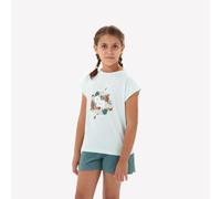 Kids’ Hiking T-shirt 7-15 Years - Nh100 - Turquoise