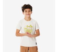 Kids’ Hiking T-shirt - Nh100 7-15 Years - Twin Beige