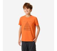 Kids’ Hiking T-shirt - Nh100 7-15 Years - Twin Orange