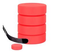 Kids Hockey Pucks - 4 Pack Ice Hockey Training Pucks Youth Hockey Pucks | Official Size Hockey Pucks Training Hockey Puck