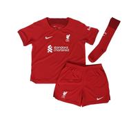 Kids Home Miniature Kit Red 2022-2023 Liverpool Soccer Sport Children Outfit