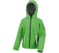 Kids Hooded Softshell Jacket Result Childs Boys Girls TX Performance Coat
