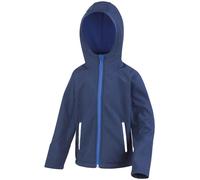 Kids Hooded Softshell Jacket Result Childs Boys Girls TX Performance Coat