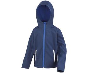 Kids Hooded Softshell Jacket Result Childs Boys Girls TX Performance Coat