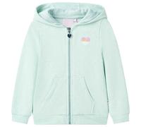 Kids' Hooded Sweatshirt with Zip Children's Pullover Hoodie Kids' Top Lila Mix v