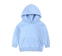 Kids Hoodie Child Sweatshirt Sports Casual Wear Breathable, Lightweight Boys Girls Long Sleeve Pullover Jumper Varsity Age 7-13 Years
