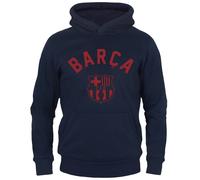 Kids Hoodie FC Barcelona Navy 6-7 Years