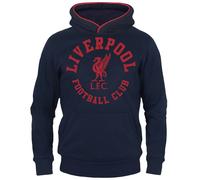 Kids Hoodie Liverpool FC Navy 6-7 Years