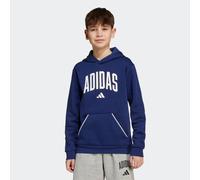 Adidas Seasonals Essentials Collegiate Typography Hoodie Blue 7-8 Years Boys,Girls