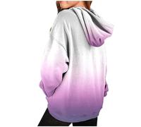 Kids Hoodie Sweatshirts Girls Boys Plain Sweatshirt Fleece Hooded Jumper Long Sleeve Top UK Fall Clothes PE School Sweat 5 to 13 Year Old Girl Gifts Light Purple