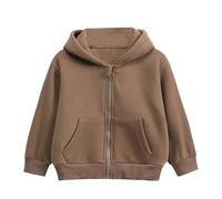 Kids Hoodie Sweatshirts Graphic Hoodies for Teen Girls Clothes Girl Cotton Top New Casual Fashion Warm Hooded Sweatshirt Cosy Apparel Teens Coffee