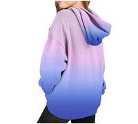 Kids Hoodie Sweatshirts Regular Fit Activewear Soft Oversized New Casual Fashion Loose Pullover Tops School Sweatshirt Long Sleeve Streetwear Purple