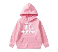 Kids Hoodie Sweatshirts Soft Hooded Sweatshirt for Regular Fit Activewear Jackets Girls Punk Gothic Pullover Casual Fall Winter Age 1-7 Years Old Pink