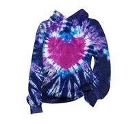 Kids Hoodie Warm Hooded Pullover Sports Casual Wear Breathable, Lightweight Boys Girls Long Sleeve Jumper School Top for Childrens Unisex Age 2-13 Years Dark Blue