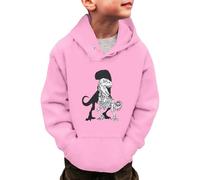 Kids Hoodie Warm Soft Pullover Sweatshirt Graphic Outfits Long Sleeve Top Casual Hoody Sportswear Outfit Back to School Shirts Tops Gaming Gifts for Boys Pink