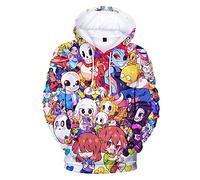 Kids Hoodies 3D Cosplay Game Sans Undertale Hoodie Sweatshirt Boys Girls Fashion Jacket Coat for Children 4-14 Years