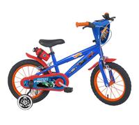 Denver Hot Wheels 14" Bicycle in Blue | Size: 4-7 Years Denver Blue 4-7 Years