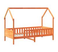 Kids' House Bed Frame Toddler Bed Base Children's Bed Solid Wood Pine vidaXL [EEK: N/A]