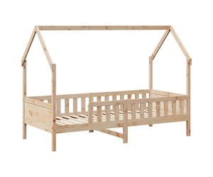 Kids' House Bed Frame Toddler Bed Base Children's Bed Solid Wood Pine vidaXL [EEK: N/A]