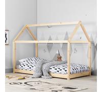 Kids House Bed - Pine