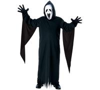 Kids Howling Ghost Robe Costume Halloween Haunted Spooky Fancy Dress Outfit