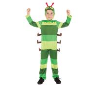 Bristol Novelty Children's Caterpillar Costume, Age 8-10 years old Halloween Halloween