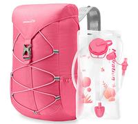 Kids Hydration Backpack Water Backpack with 1.5L Hydration Bladder Lightweight Insulated Hydration Pack for Festivals Raves Hiking Biking Climbing Running 10L Capacity
