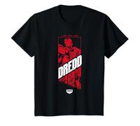 Kids I Am The Law Judge Dredd 2000 AD Comic Montage Kids T-Shirt