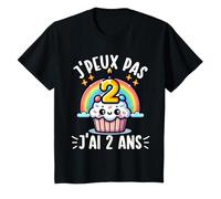 Kids I Can Not I Have 2 Years Birthday Baby Funny Funny Kawaii T-Shirt