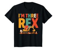Kids I´m Three Rex 3rd Birthday Boys 3 Year Old boy T-Shirt