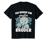 Kids I Will Be Big Brother 2026 Elephant T-Shirt